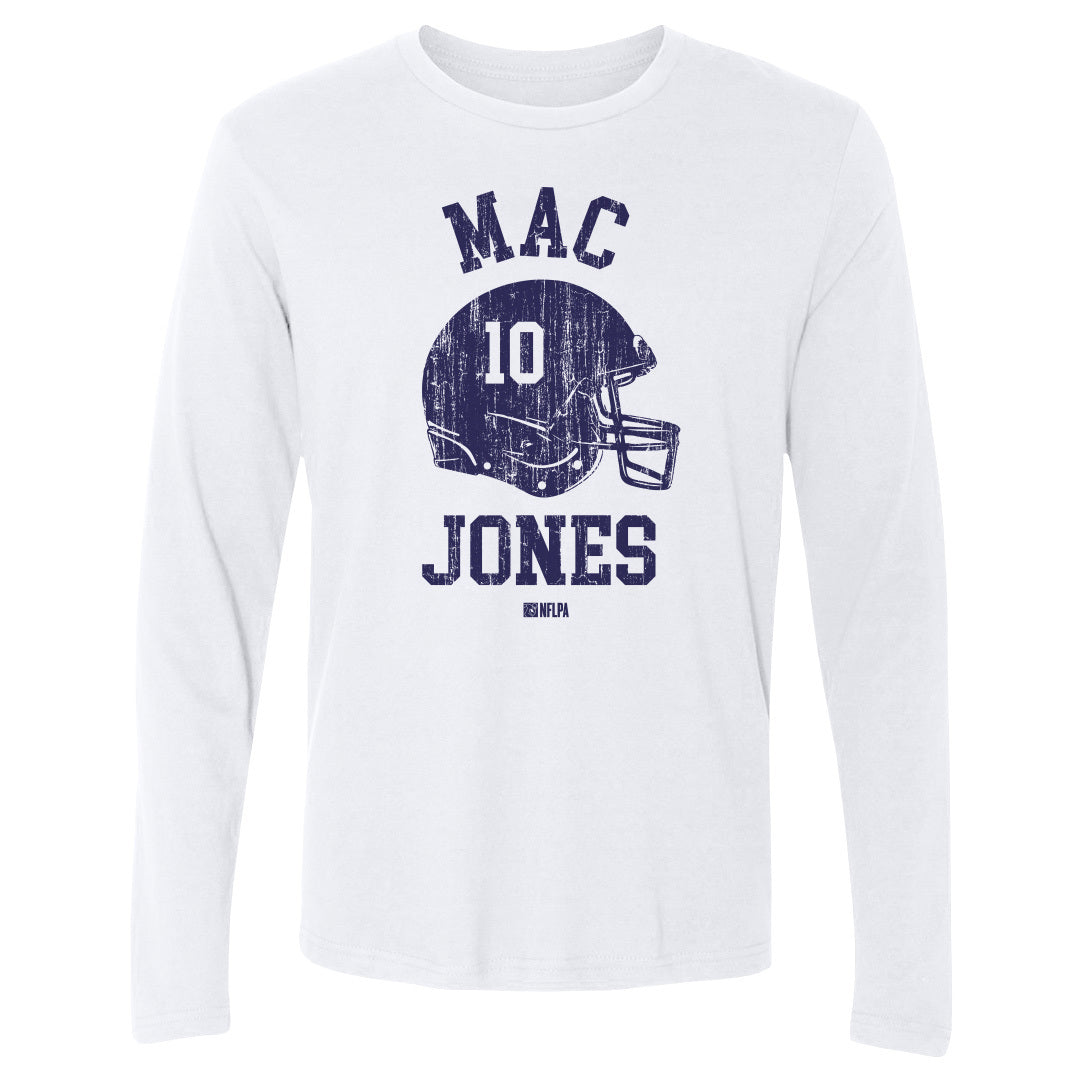 Mac Jones Men&#39;s Long Sleeve T-Shirt | 500 LEVEL