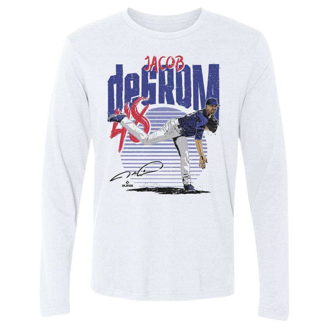 Jacob deGrom Men's Long Sleeve T-Shirt | 500 LEVEL