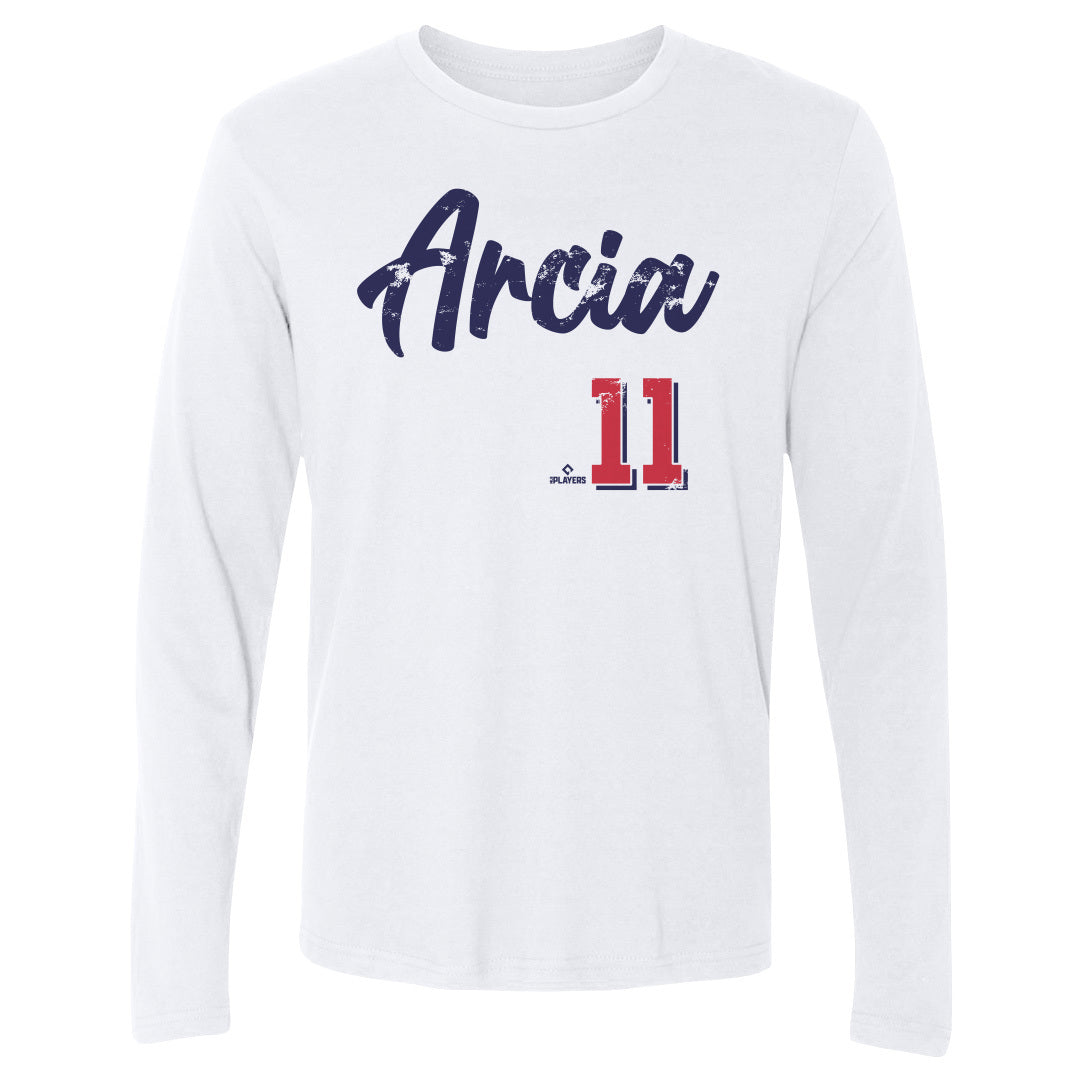 Orlando Arcia Men&#39;s Long Sleeve T-Shirt | 500 LEVEL