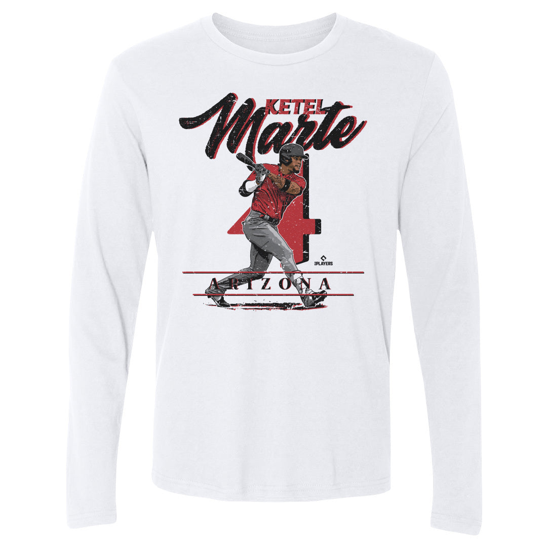 Ketel Marte Men&#39;s Long Sleeve T-Shirt | 500 LEVEL