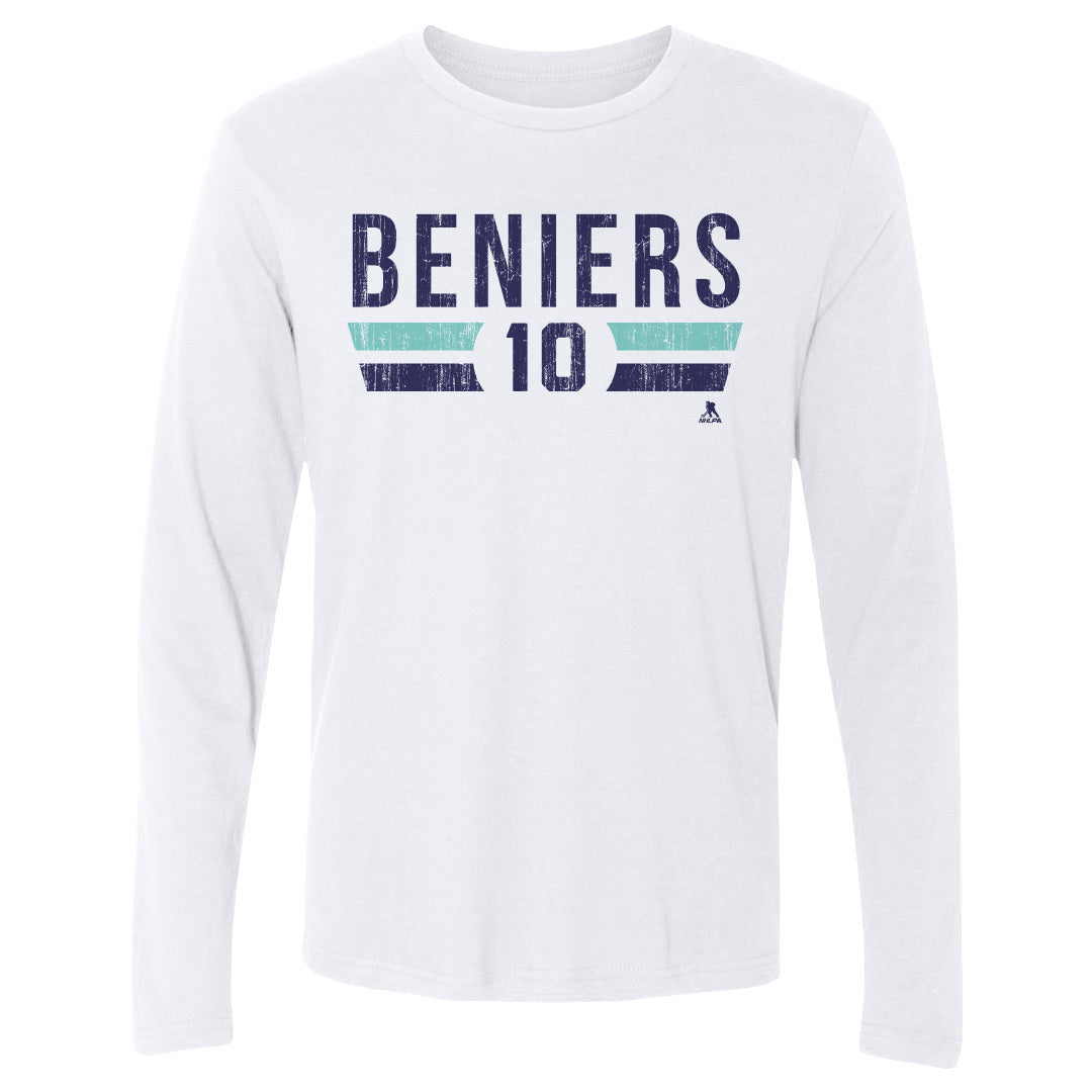Matty Beniers Men's Long Sleeve T-Shirt | 500 LEVEL