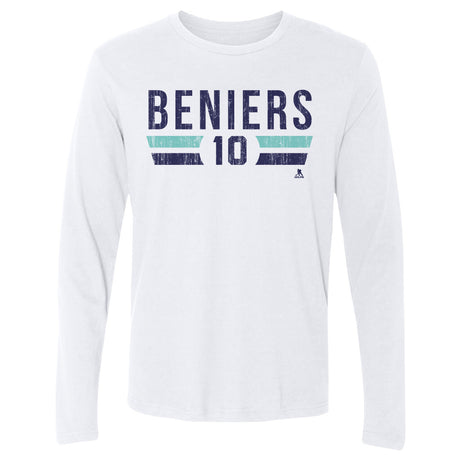 Matty Beniers Men's Long Sleeve T-Shirt | 500 LEVEL