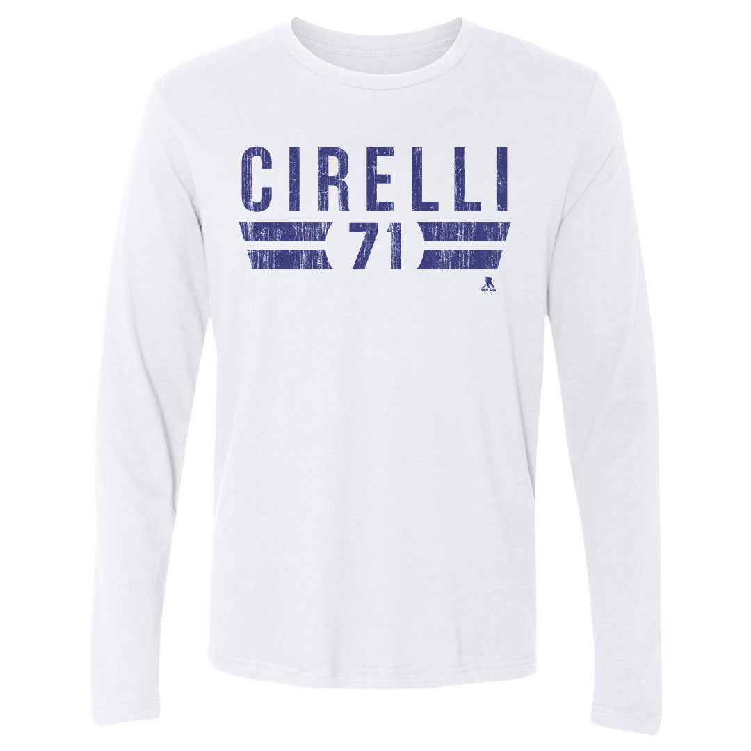 Anthony Cirelli Men's Long Sleeve T-Shirt | 500 LEVEL