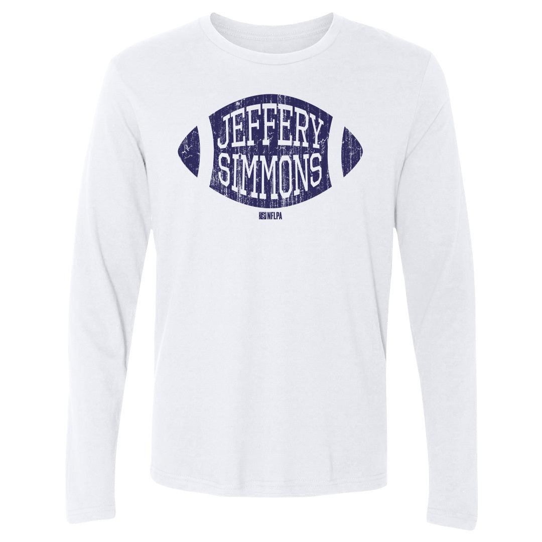 Jeffery Simmons Men's Long Sleeve T-Shirt | 500 LEVEL