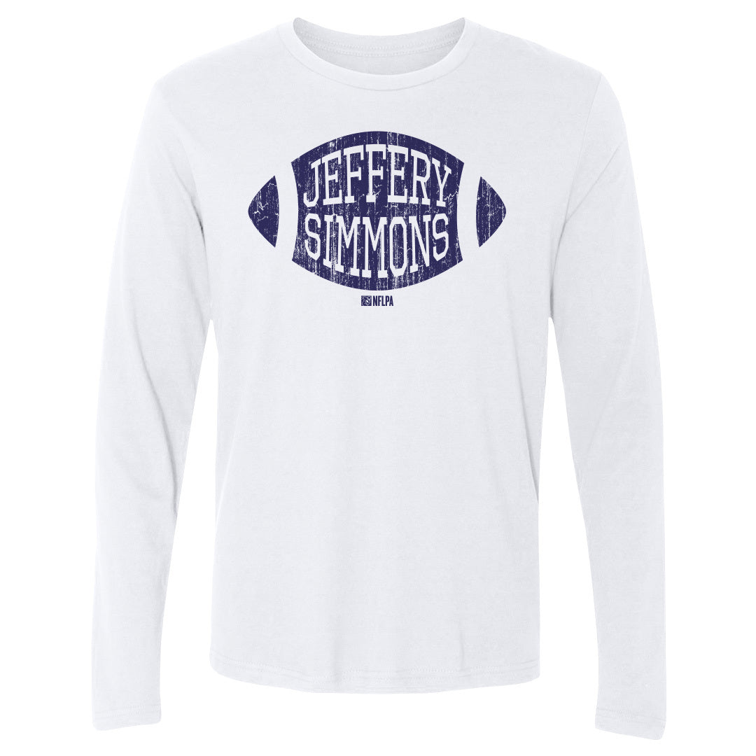 Jeffery Simmons Men&#39;s Long Sleeve T-Shirt | 500 LEVEL