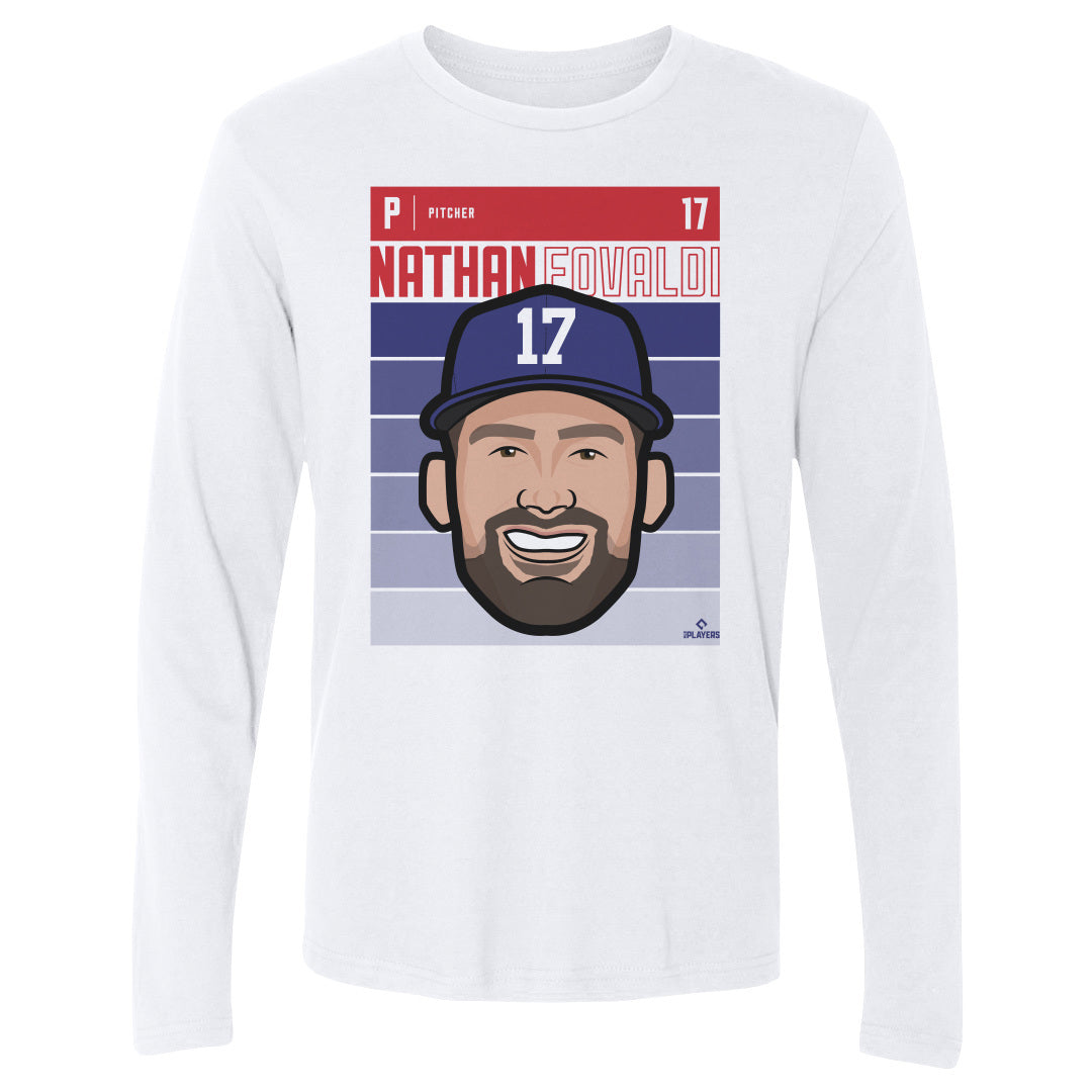 Nathan Eovaldi Men's Long Sleeve T-Shirt | 500 LEVEL