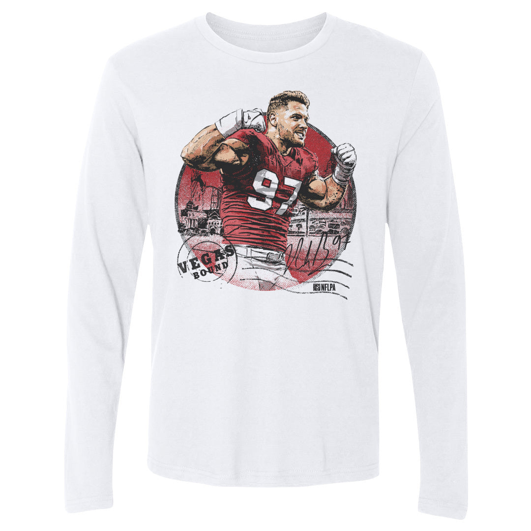 Nick Bosa Men's Long Sleeve T-Shirt | 500 LEVEL