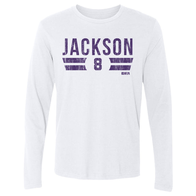Lamar Jackson Men's Long Sleeve T-Shirt | 500 LEVEL