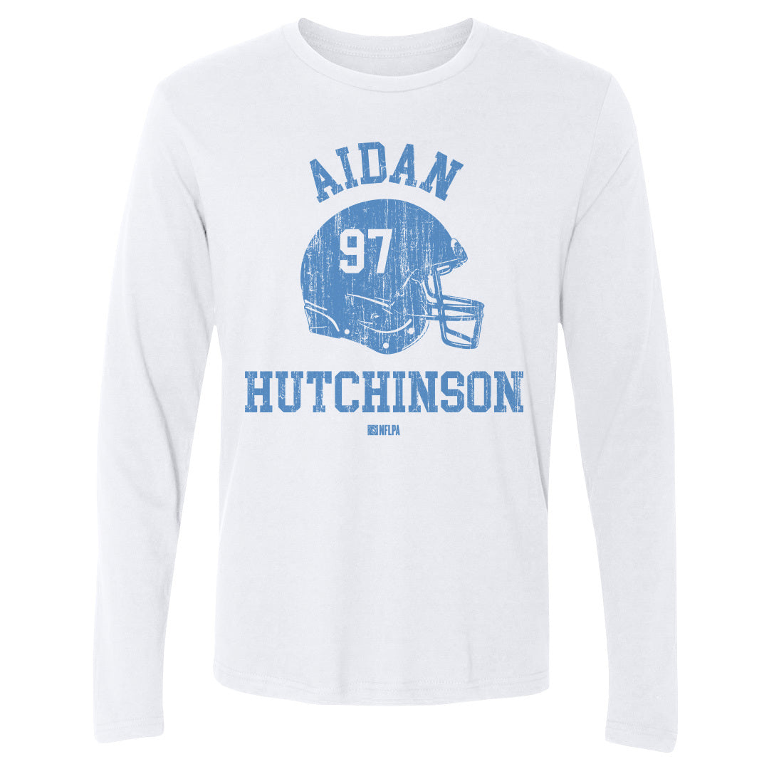 Aidan Hutchinson Men's Long Sleeve T-Shirt | 500 LEVEL