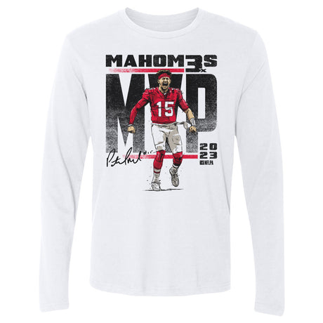 Patrick Mahomes Men's Long Sleeve T-Shirt | 500 LEVEL