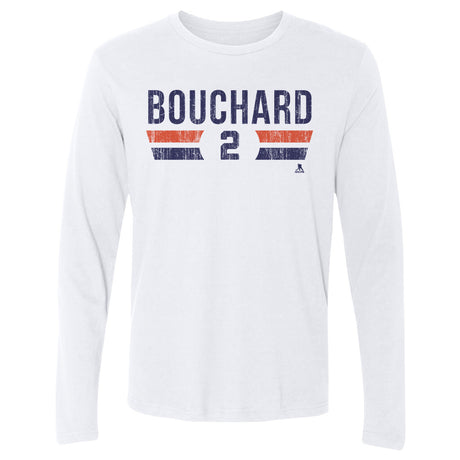 Evan Bouchard Men's Long Sleeve T-Shirt | 500 LEVEL
