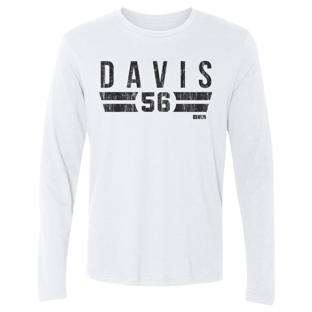Demario Davis Men&#39;s Long Sleeve T-Shirt | 500 LEVEL