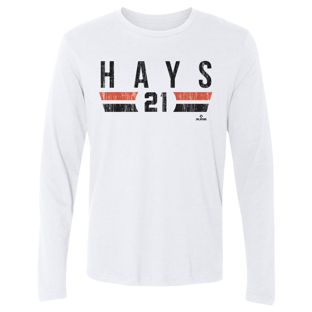 Austin Hays Men&#39;s Long Sleeve T-Shirt | 500 LEVEL