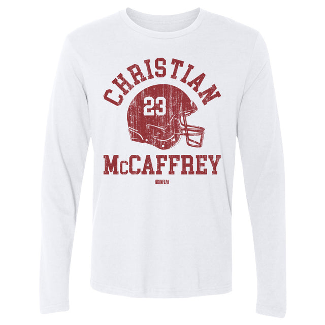 Christian McCaffrey Men's Long Sleeve T-Shirt | 500 LEVEL