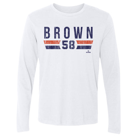 Hunter Brown Men's Long Sleeve T-Shirt | 500 LEVEL