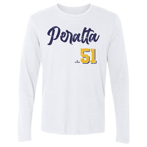 Freddy Peralta Men's Long Sleeve T-Shirt | 500 LEVEL