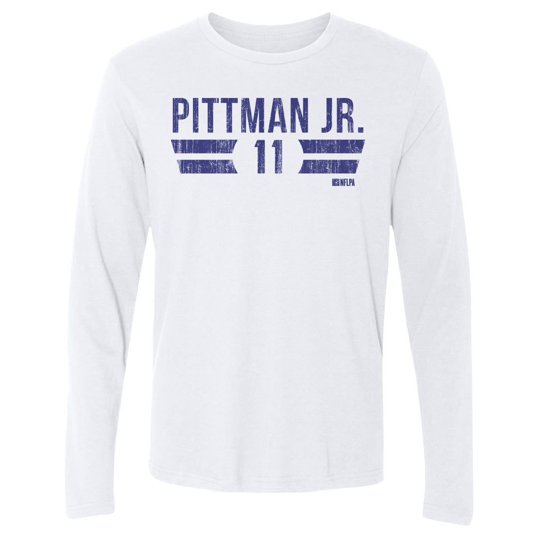 Michael Pittman Jr. Men's Long Sleeve T-Shirt | 500 LEVEL