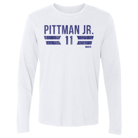 Michael Pittman Jr. Men's Long Sleeve T-Shirt | 500 LEVEL