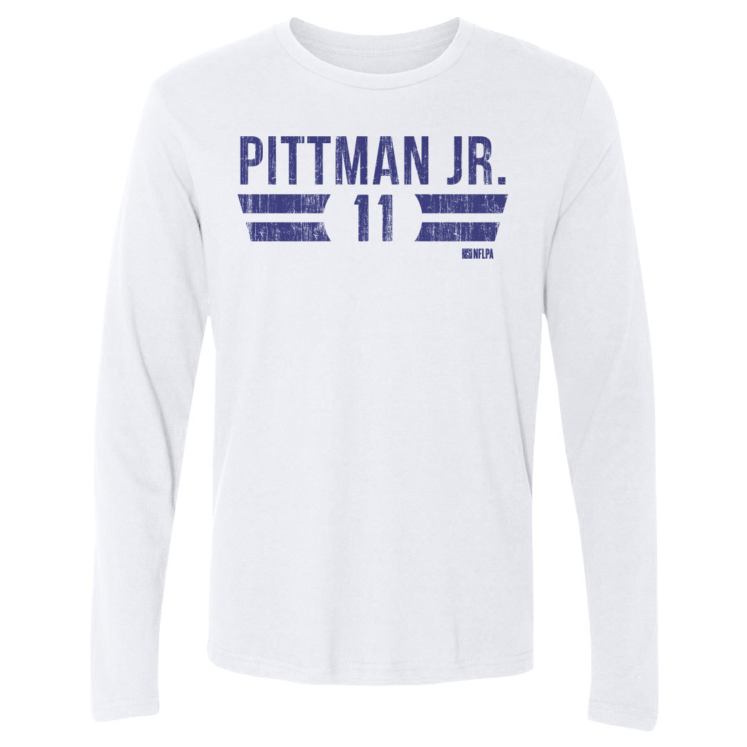 Michael Pittman Jr. Men&#39;s Long Sleeve T-Shirt | 500 LEVEL