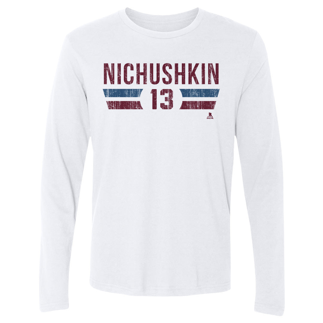 Valeri Nichushkin Men&#39;s Long Sleeve T-Shirt | 500 LEVEL