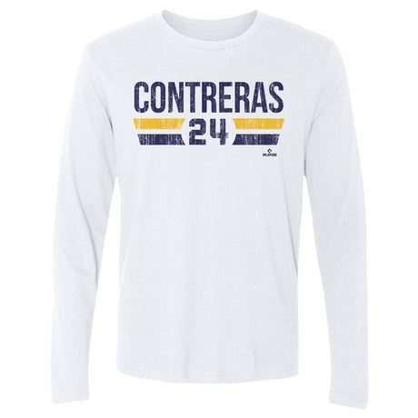 William Contreras Men's Long Sleeve T-Shirt | 500 LEVEL