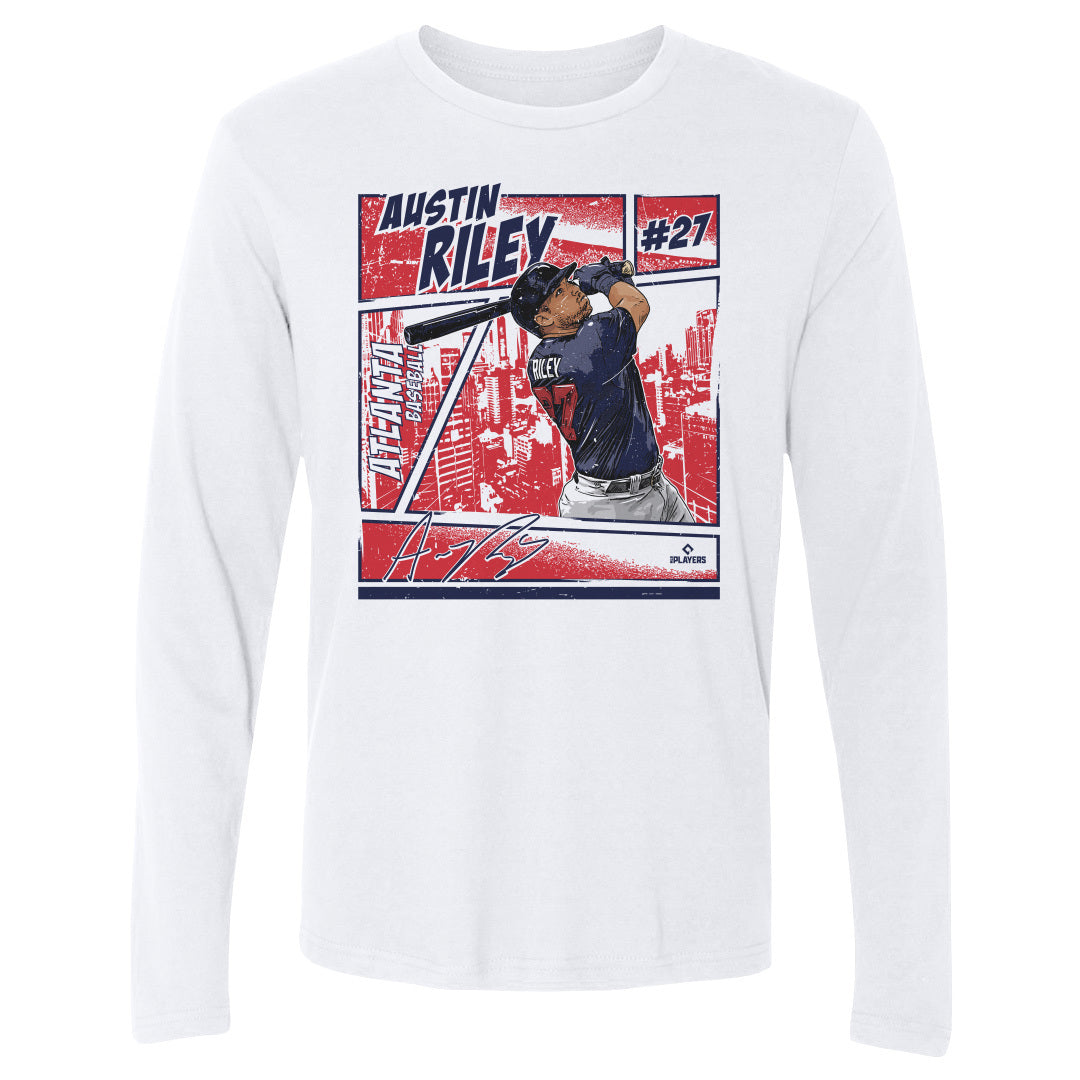 Austin Riley Men&#39;s Long Sleeve T-Shirt | 500 LEVEL