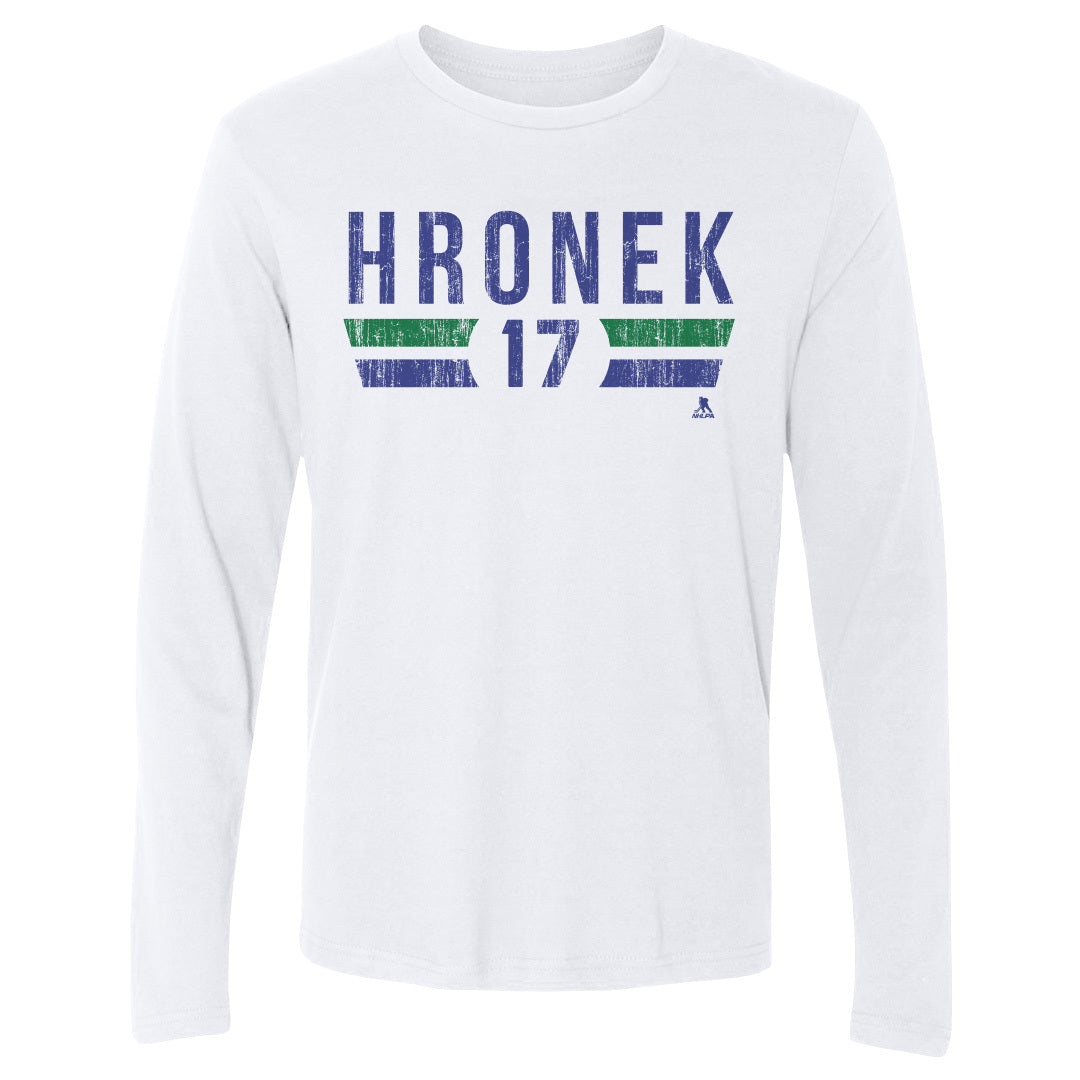 Filip Hronek Men's Long Sleeve T-Shirt | 500 LEVEL