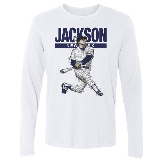 Reggie Jackson Men's Long Sleeve T-Shirt | 500 LEVEL