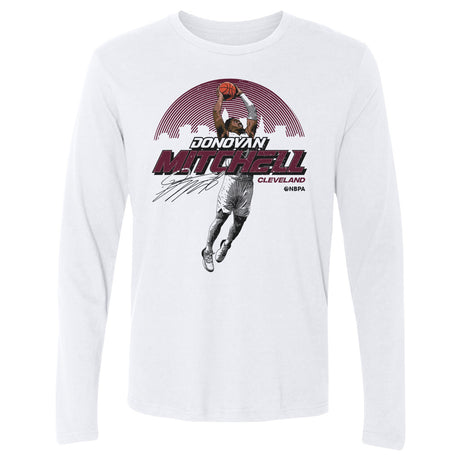 Donovan Mitchell Men's Long Sleeve T-Shirt | 500 LEVEL