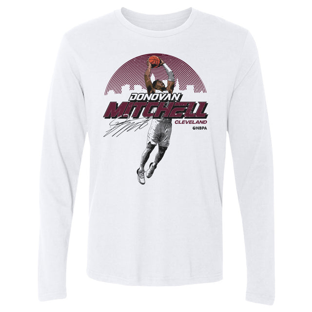 Donovan Mitchell Men's Long Sleeve T-Shirt | 500 LEVEL