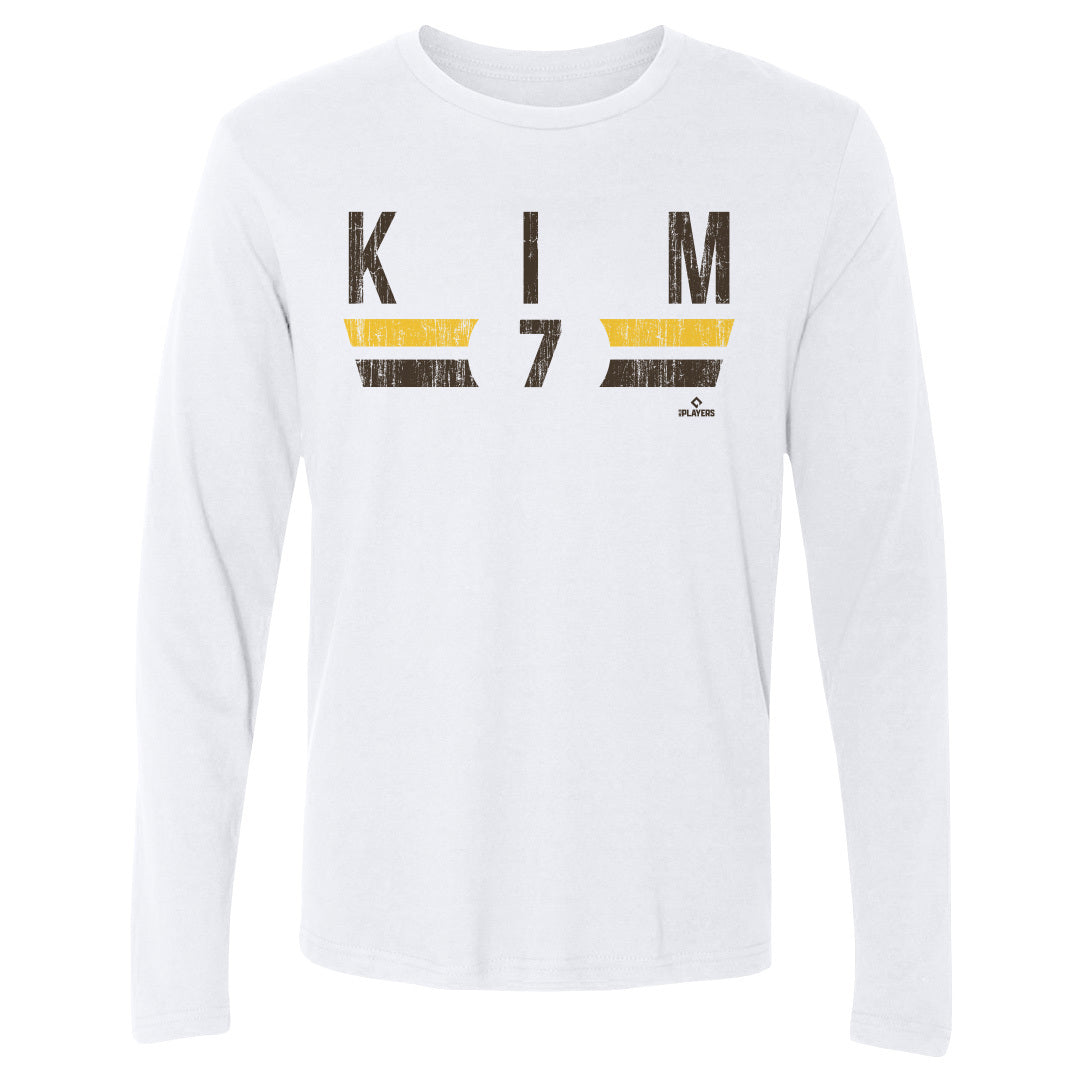 Ha-Seong Kim Men&#39;s Long Sleeve T-Shirt | 500 LEVEL