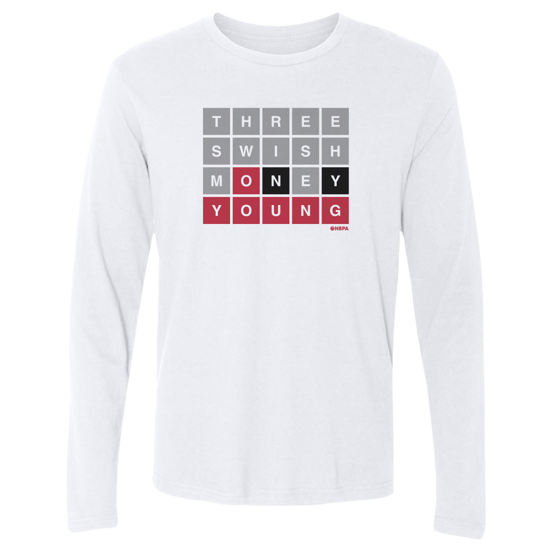Trae Young Men's Long Sleeve T-Shirt | 500 LEVEL