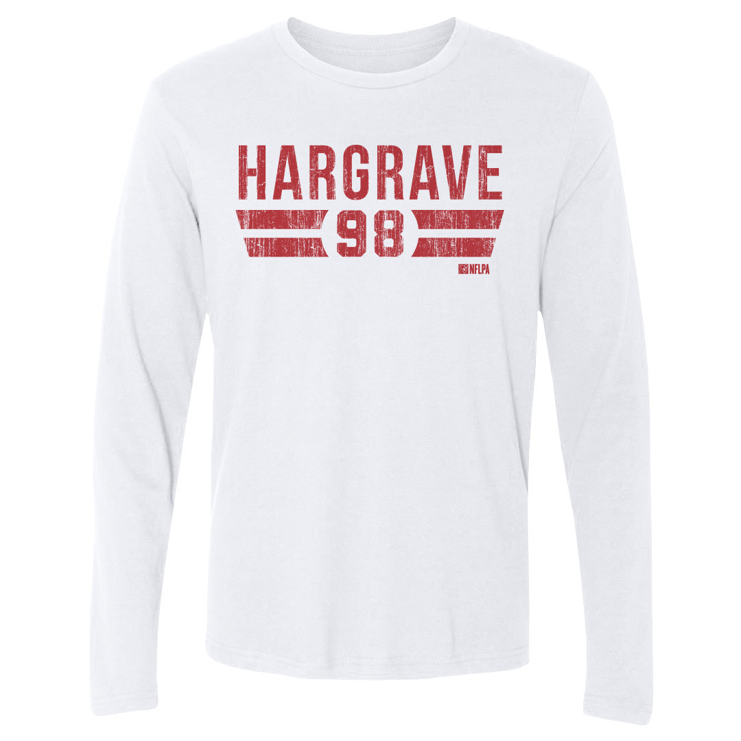 Javon Hargrave Men&#39;s Long Sleeve T-Shirt | 500 LEVEL