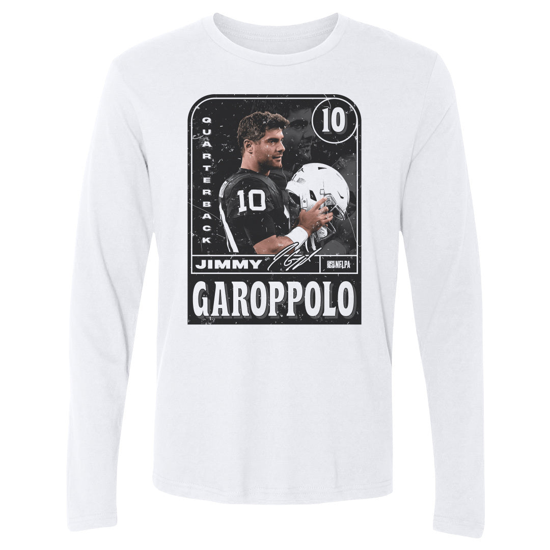 Jimmy Garoppolo Men&#39;s Long Sleeve T-Shirt | 500 LEVEL