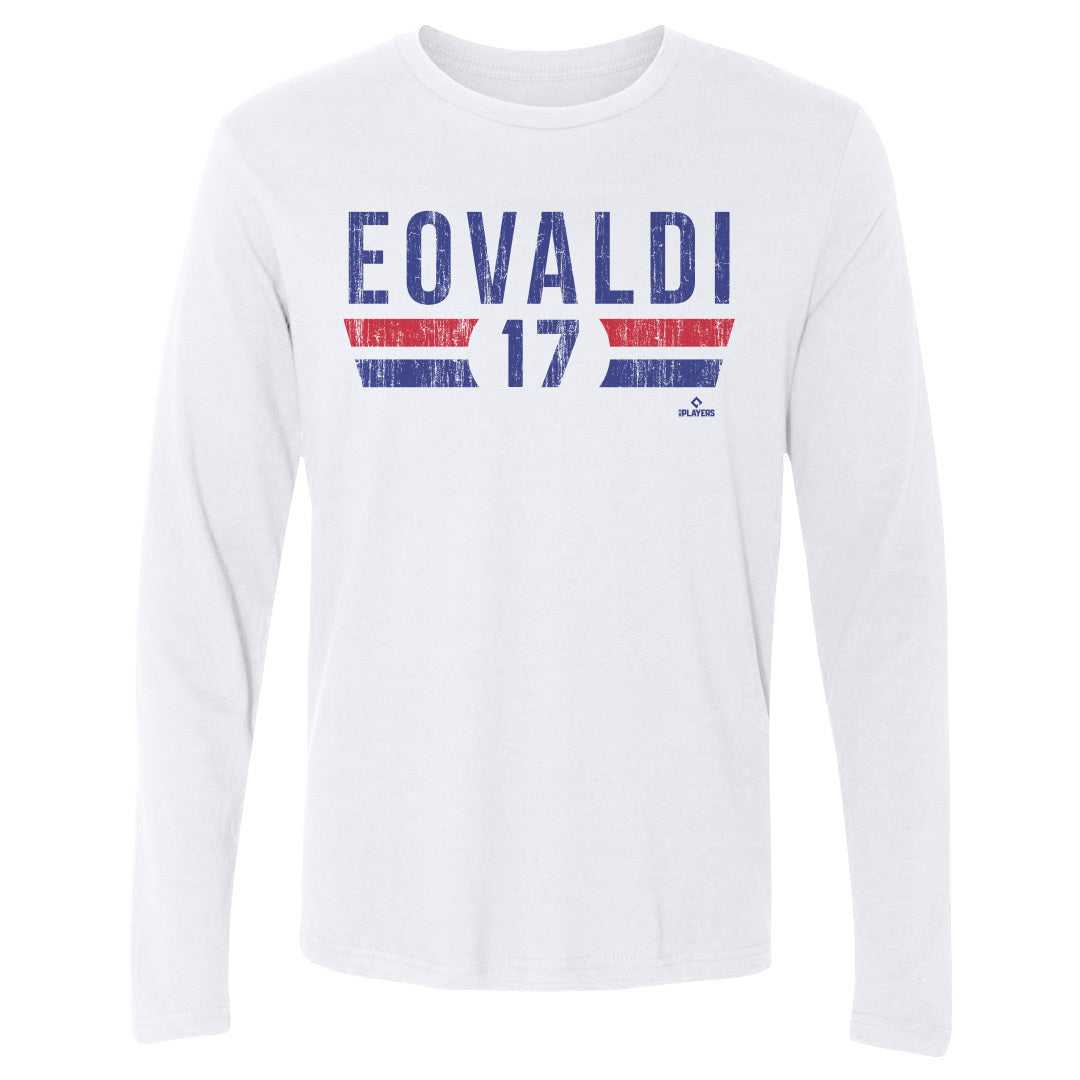 Nathan Eovaldi Men's Long Sleeve T-Shirt | 500 LEVEL