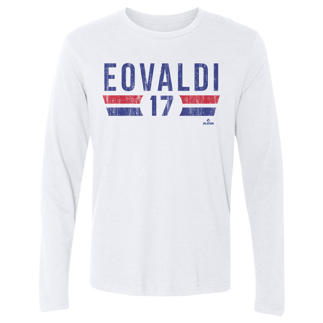 Nathan Eovaldi Men's Long Sleeve T-Shirt | 500 LEVEL