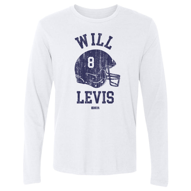 Will Levis Men's Long Sleeve T-Shirt | 500 LEVEL