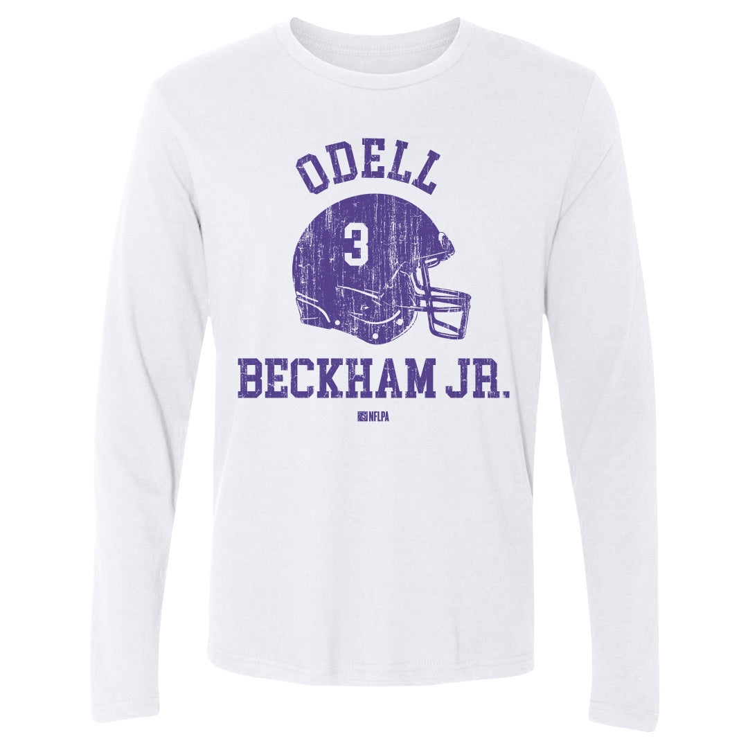 Odell Beckham Jr. Men&#39;s Long Sleeve T-Shirt | 500 LEVEL