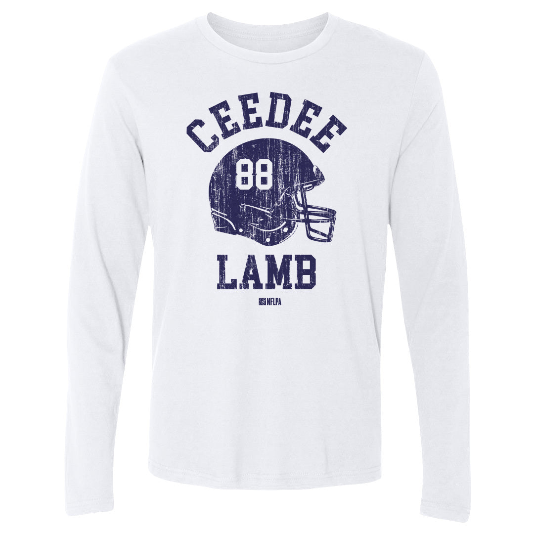 CeeDee Lamb Men's Long Sleeve T-Shirt | 500 LEVEL