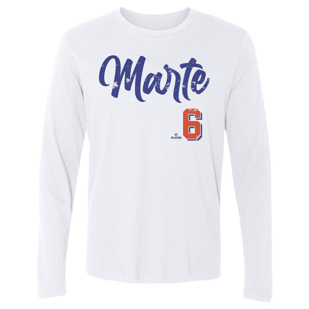 Starling Marte Men's Long Sleeve T-Shirt | 500 LEVEL