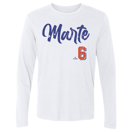 Starling Marte Men's Long Sleeve T-Shirt | 500 LEVEL