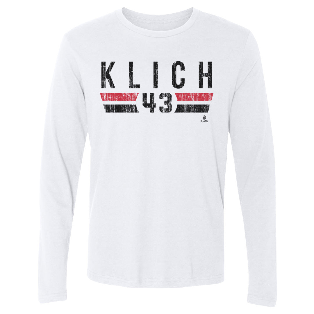 Mateusz Klich Men's Long Sleeve T-Shirt | 500 LEVEL