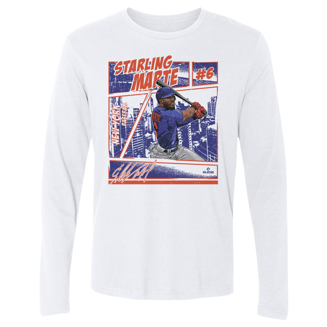 Starling Marte Men's Long Sleeve T-Shirt | 500 LEVEL
