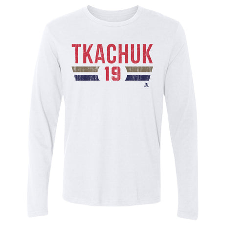 Matthew Tkachuk Men's Long Sleeve T-Shirt | 500 LEVEL
