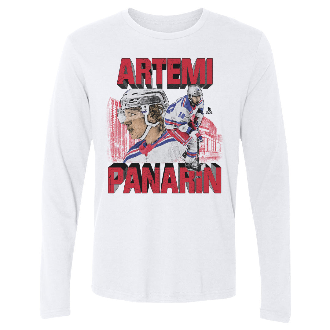 Artemi Panarin Men&#39;s Long Sleeve T-Shirt | 500 LEVEL