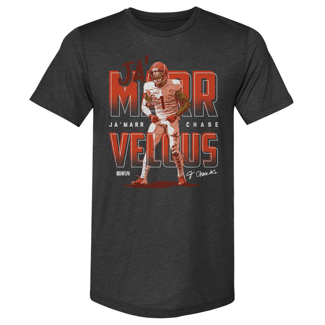 Ja'Marr Chase Men's Premium T-Shirt | 500 LEVEL