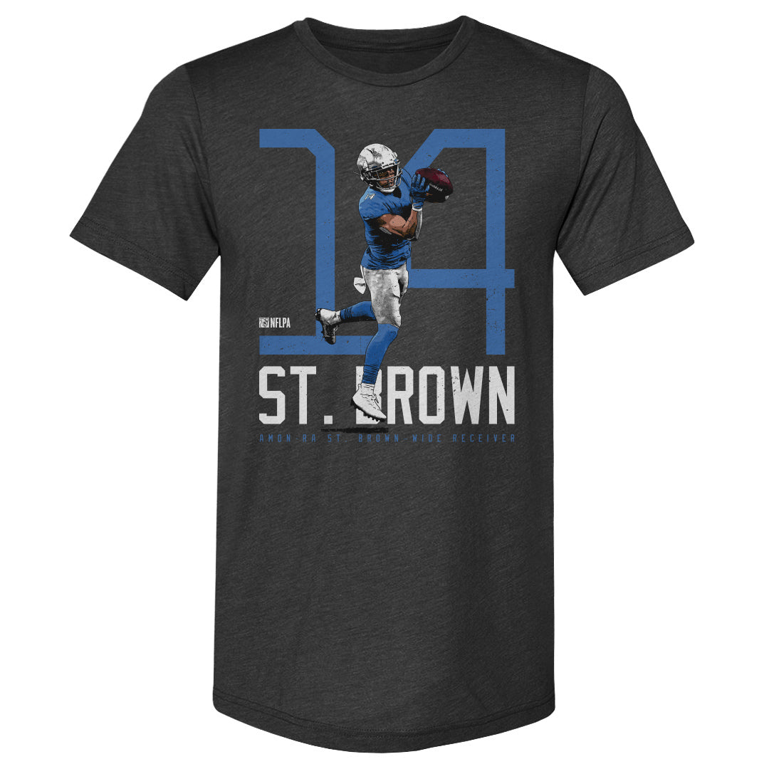 Amon-Ra St. Brown Men&#39;s Premium T-Shirt | 500 LEVEL