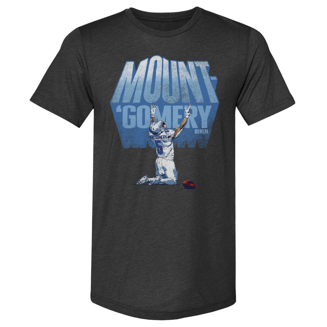 David Montgomery Men's Premium T-Shirt | 500 LEVEL