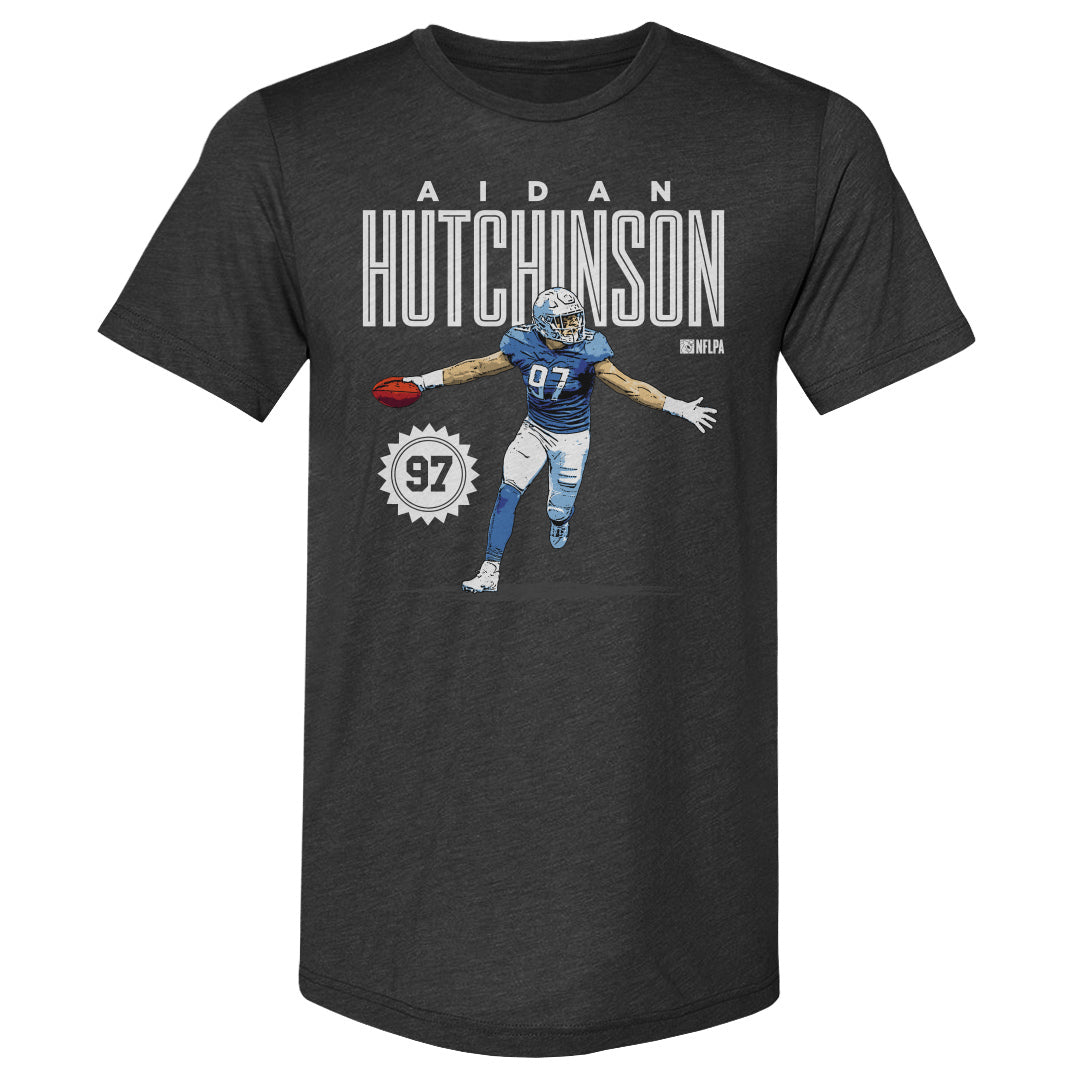 Aidan Hutchinson Men&#39;s Premium T-Shirt | 500 LEVEL