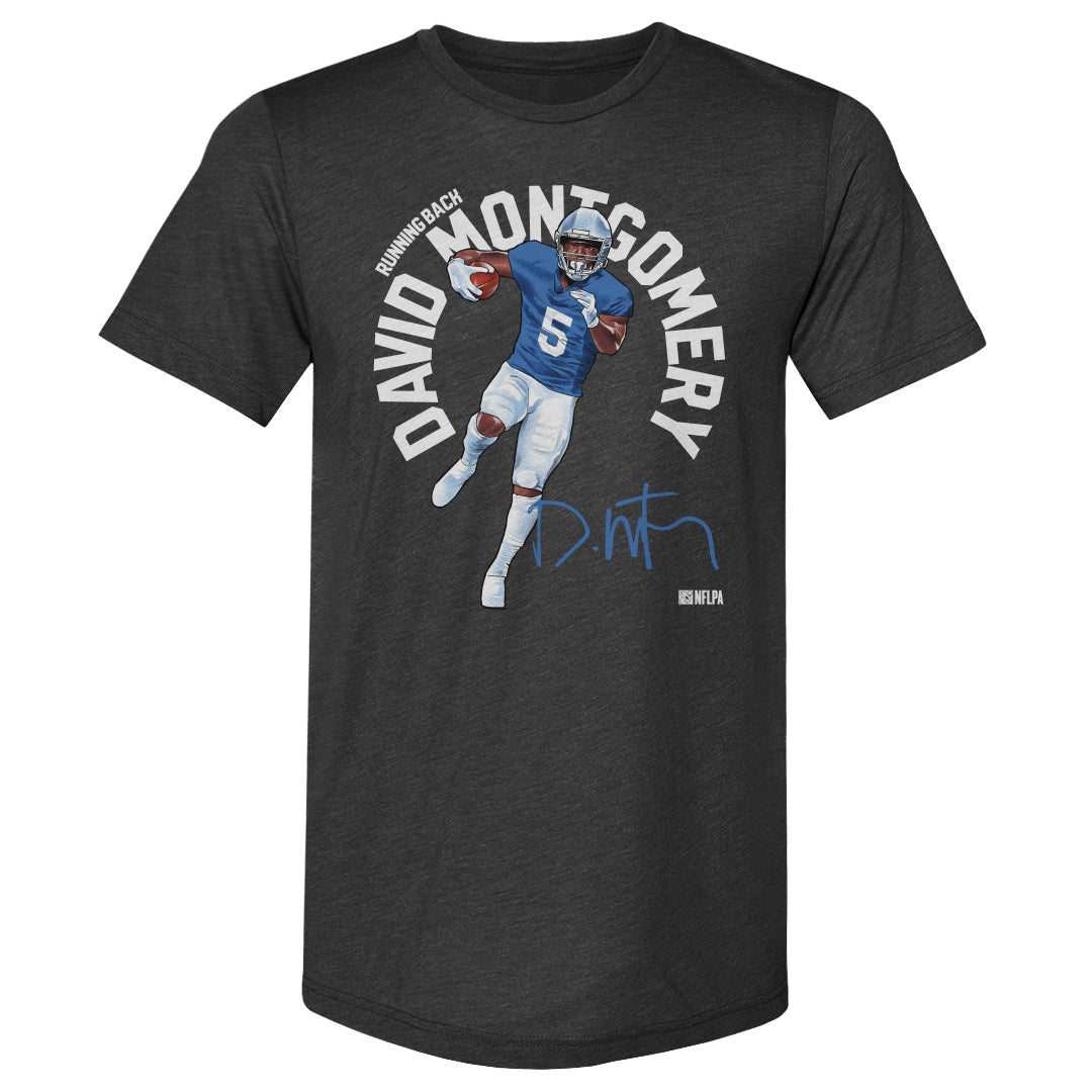 David Montgomery Men's Premium T-Shirt | 500 LEVEL